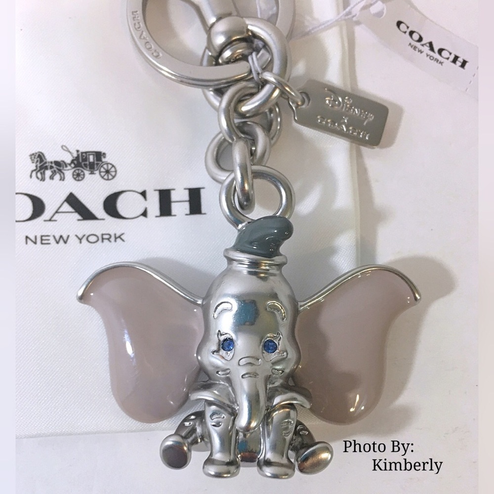 Sold Out! Coach Disney Dumbo Keychain Bag Charm - Picture 1 of 5